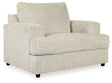 Ashley Stone Soletren Chair and a Half - Chenille | Home Elegance USA