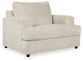 Ashley Stone Soletren Chair and a Half - Chenille | Home Elegance USA