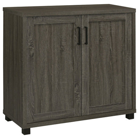 Filch Wooden 2 - door Accent Cabinet Weathered Grey - 951046 - image - 1