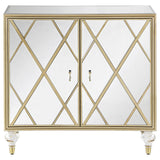 Astilbe 2 - door Accent Cabinet Mirror and Champagne - 951851 - image - 3