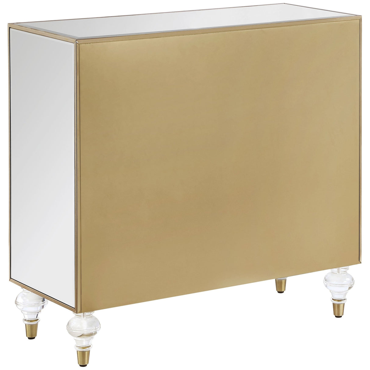 Astilbe 2 - door Accent Cabinet Mirror and Champagne - 951851 - image - 7