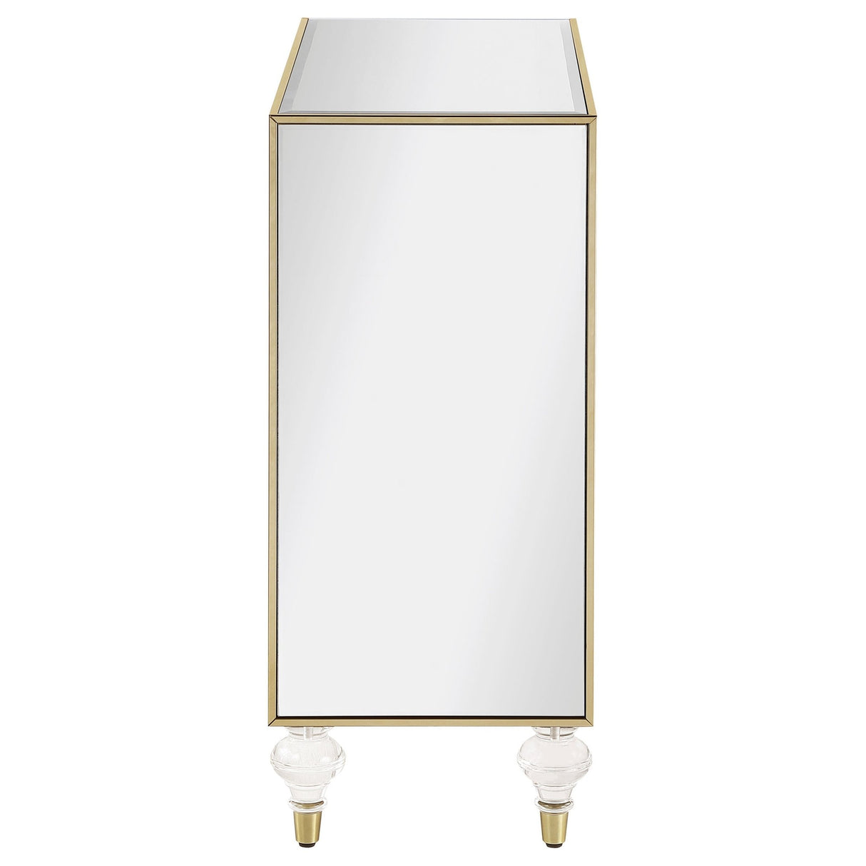 Lupin 2 - door Accent Cabinet Mirror and Champagne - 951854 - image - 7