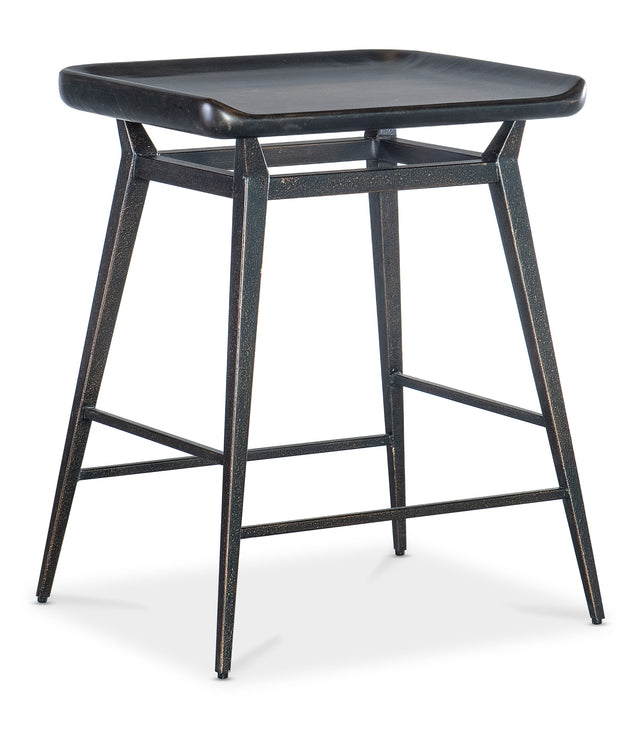 Retreat Stool - Black by Hooker Furniture - View 1