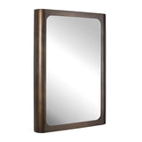 Fischer Curved Edge Mirror - Bronze by Uttermost - View 3