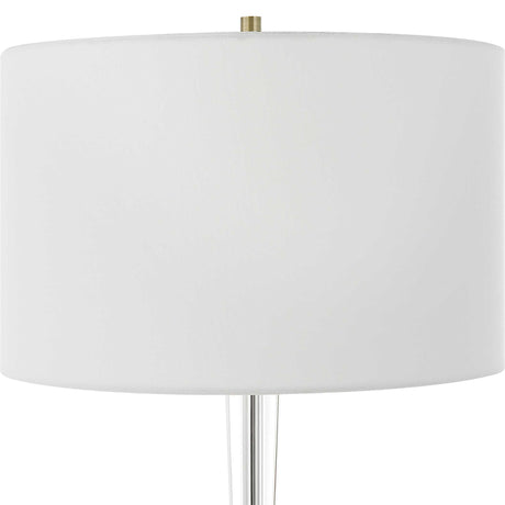 Annily Crystal Table Lamp Brass - Yellow by Uttermost - View 5