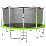 15FT trampoline green - W1163S00035 - image - 4