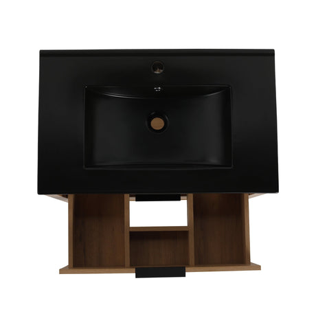 30 Inch Bathroom Vanity Plywood With 2 Drawers(BVB01030IMO - BL9075BK) - W999S00062 - image - 9