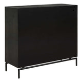 Briseis 2 Door Cabinet - Black by Uttermost - View 9