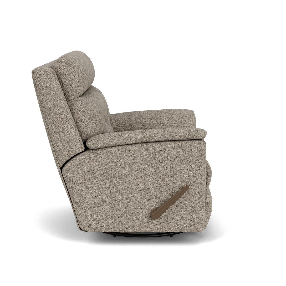 Mason Transitional Fabric Swivel Gliding Recliner | Flexsteel