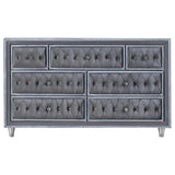 4 Piece Set Queen Bed - Gray - 223581Q - S4 - image - 6