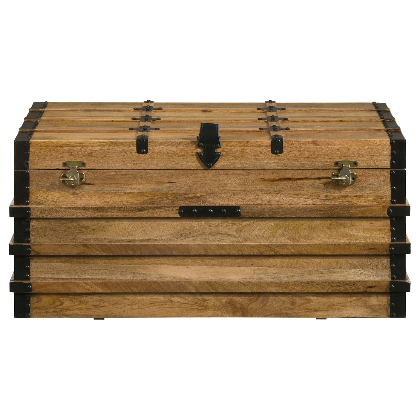 Storage Trunk - Simmons Rectangular Storage Trunk Natural and Black