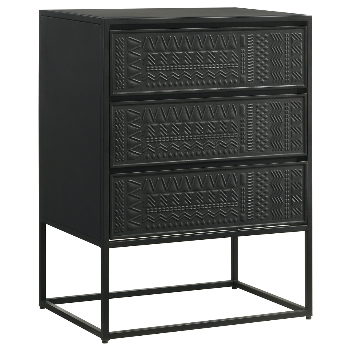 Tall Accent Cabinet - Alcoa 3-drawer Accent Cabinet