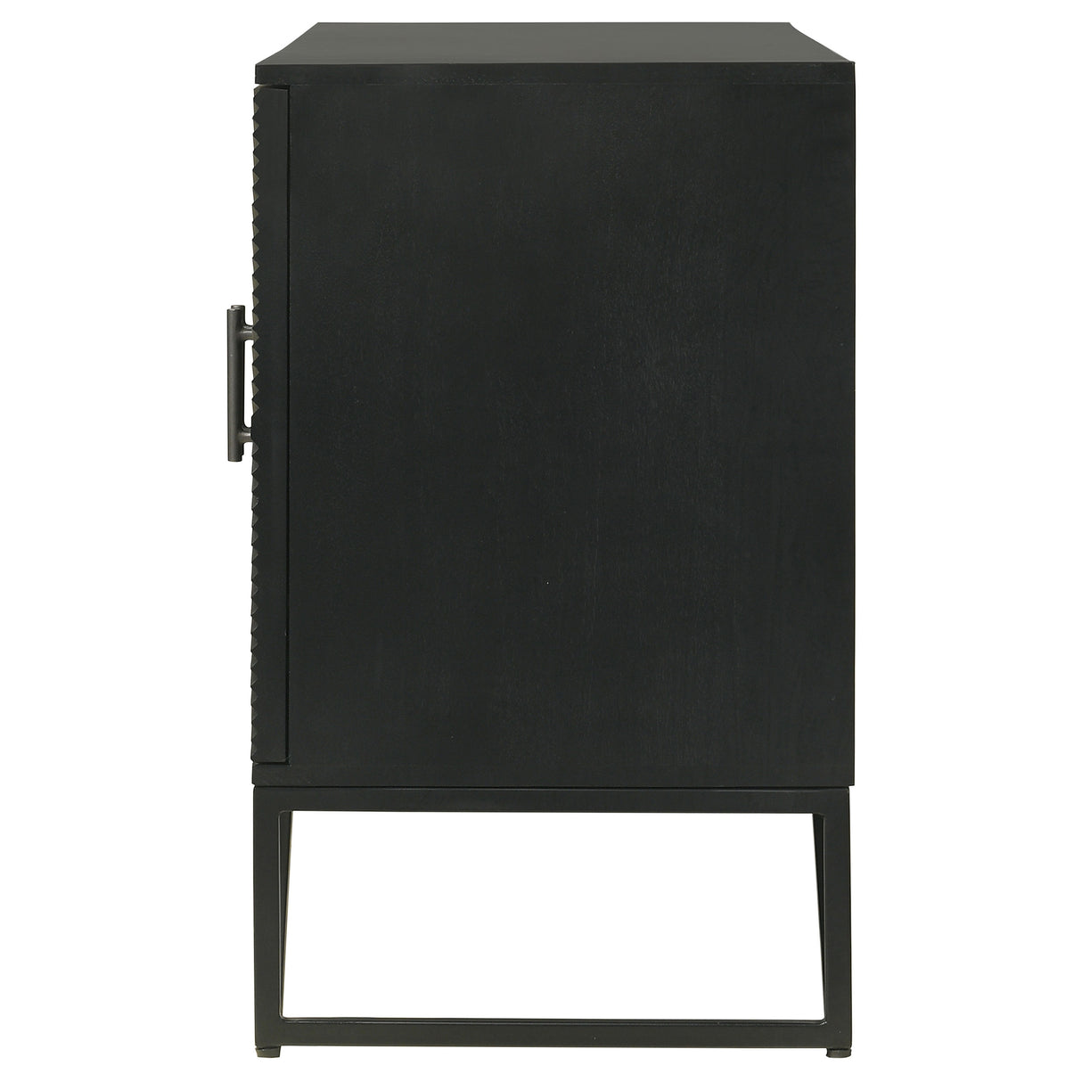 Accent Cabinet - Riddell 3-door Accent Cabinet Black