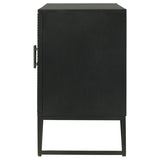 Accent Cabinet - Riddell 3-door Accent Cabinet Black