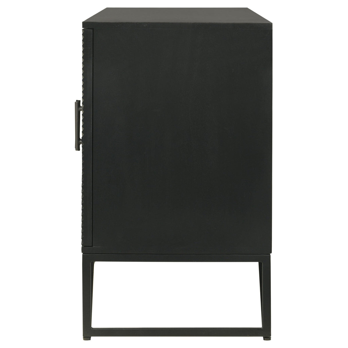 Riddell 4 - door Accent Cabinet Black | Coaster | Home Elegance USA