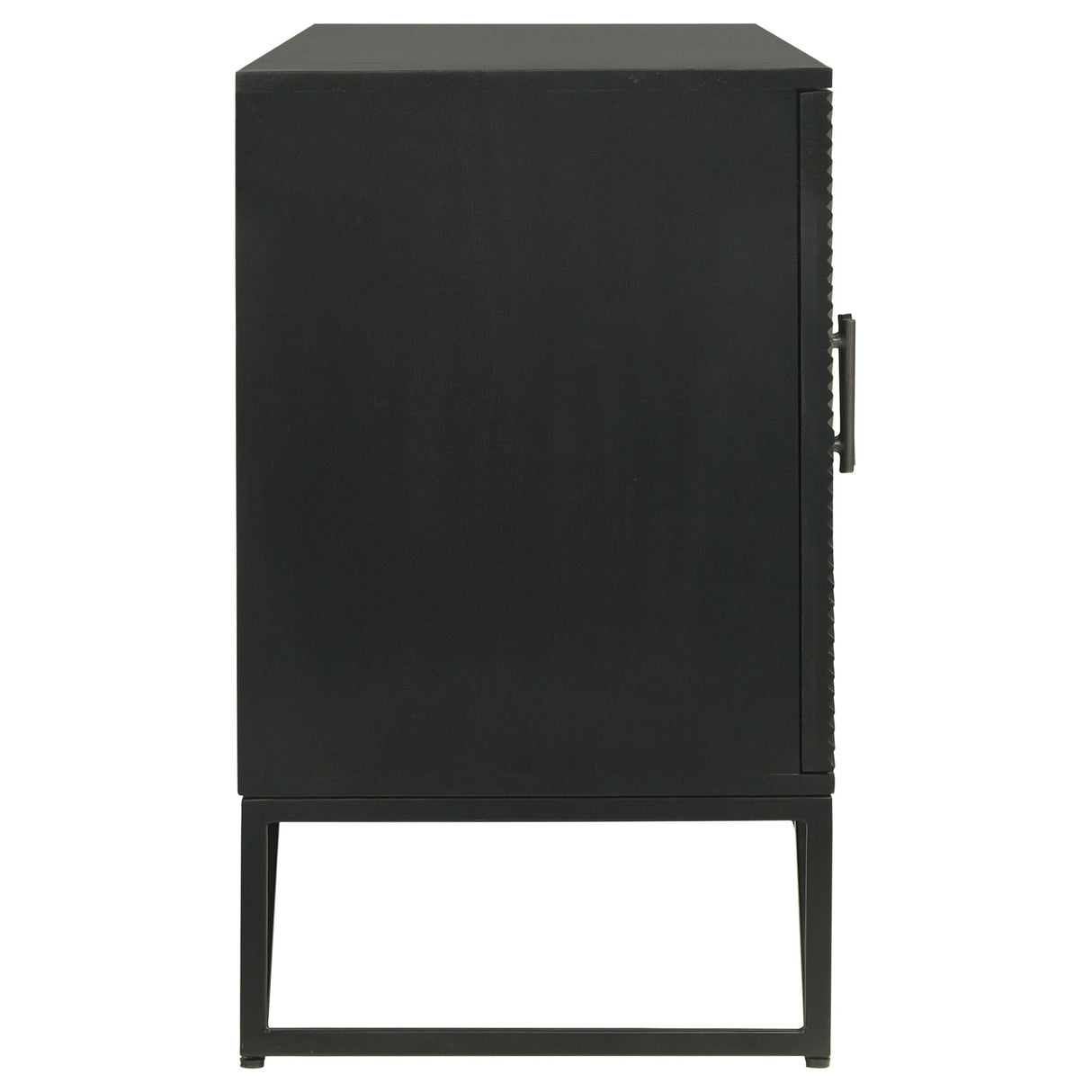 Riddell 4 - door Accent Cabinet Black | Coaster | Home Elegance USA