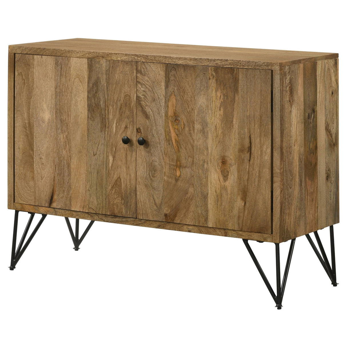 Accent Cabinet - Eileen Rectangular 2-door Accent Cabinet Natural