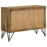 Accent Cabinet - Eileen Rectangular 2-door Accent Cabinet Natural