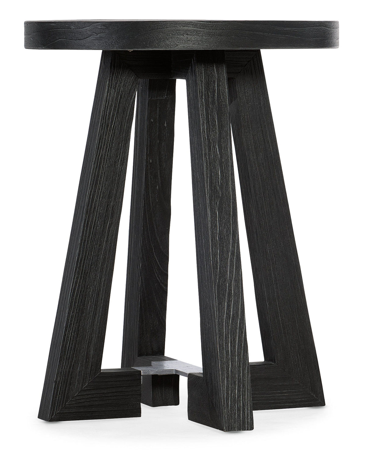 Chapman Shou Sugi Ban Side Table - Black by Hooker Furniture - View 1