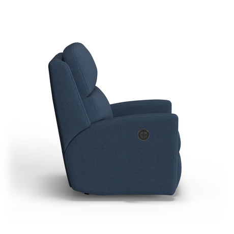 Catalina Transitional Fabric Power Rocking Recliner | Flexsteel