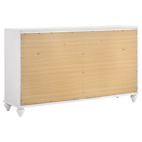 Randall White 4-piece Queen Bedroom Set - sold by Home Elegance USA