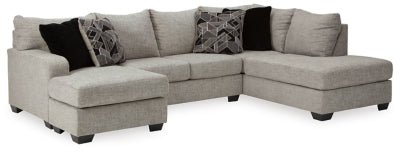 Ashley Storm Megginson 96006S1 2 - Piece Sectional with Chaise - Chenille - 96006S1 - Home Elegance USA - 1