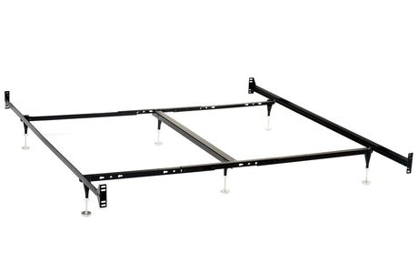 California King Bed Frame (For Headboard & Footboard Only) - Esme California King Bed Frame Black