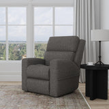 Score Transitional Fabric Power Lift Recliner With Power Headrest & Lumbar | Flexsteel