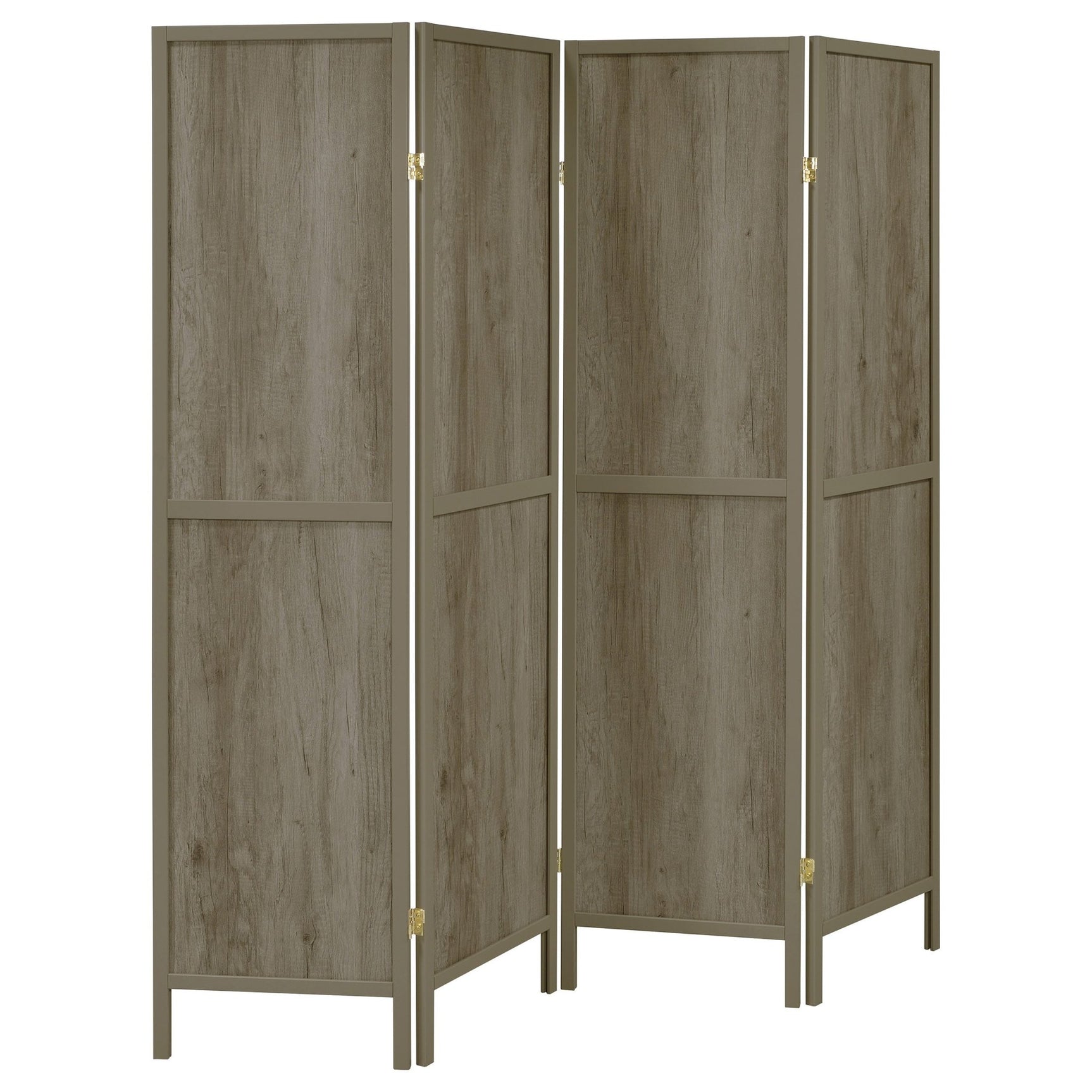 Deepika 4 - panel Folding Screen Grey Driftwood - 961415 - image - 1