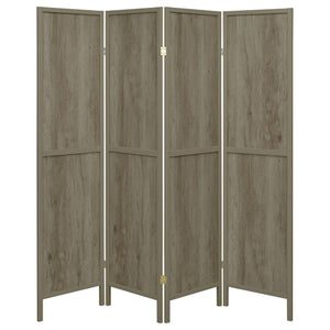 Deepika 4 - panel Folding Screen Grey Driftwood - 961415 - image - 4