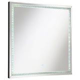 Wall Mirror - Noelle Square Wall Mirror with LED Lights