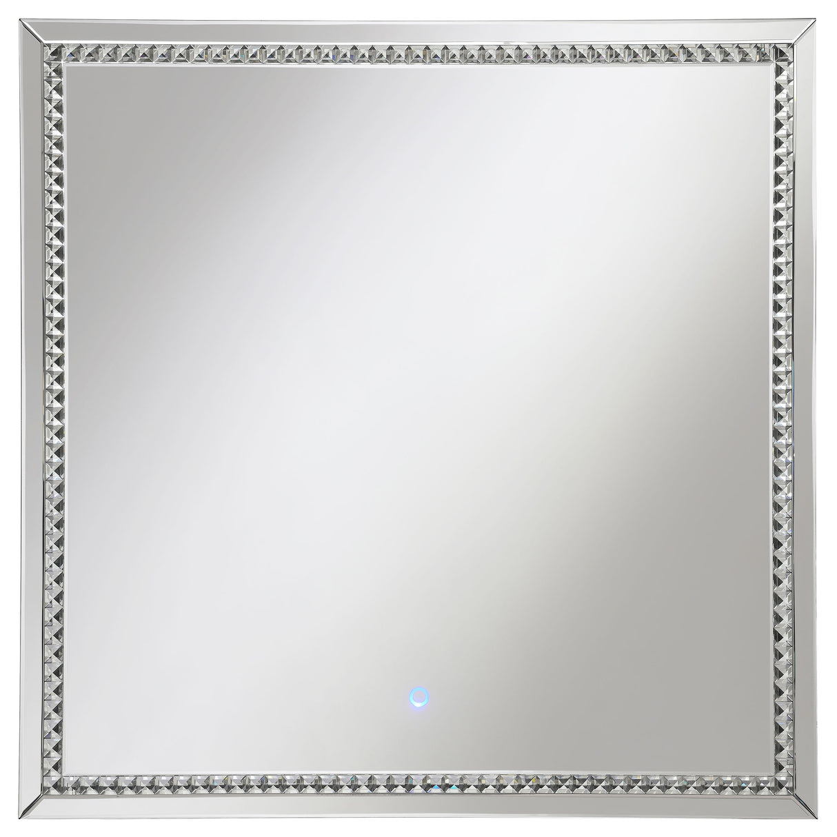 Wall Mirror - Noelle Square Wall Mirror with LED Lights