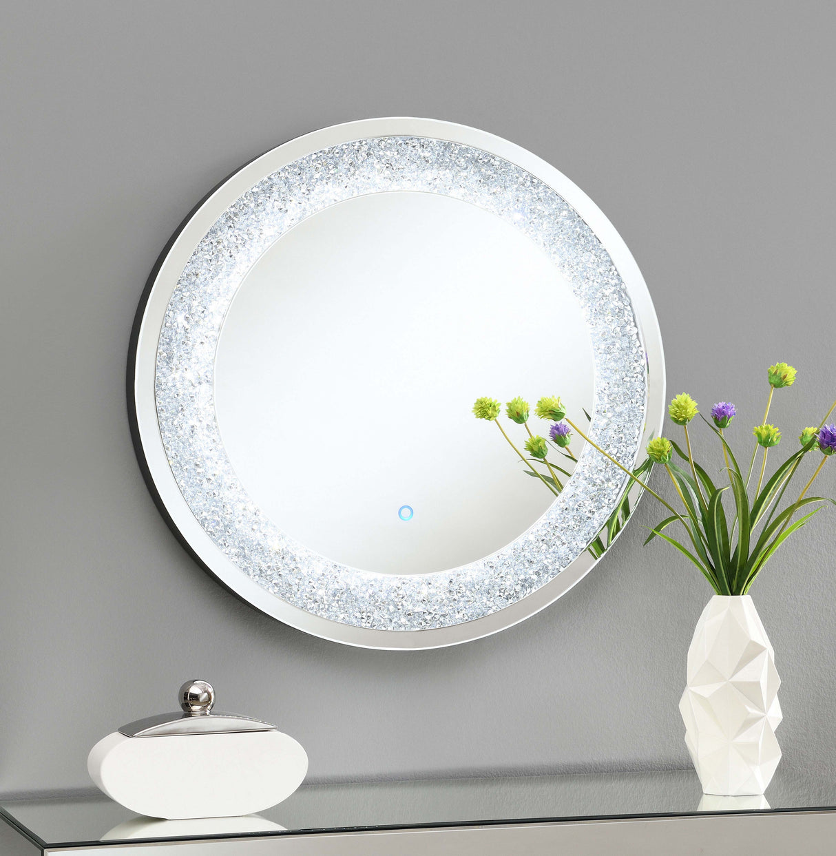 Wall Mirror - Landar Round Wall Mirror Silver