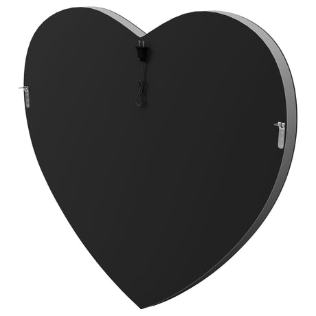 Aiko Heart Shape Wall Mirror Silver | Coaster - 961535 - Home Elegance USA - 8