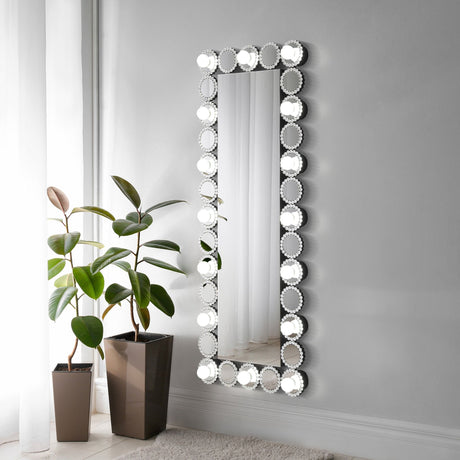 Aghes Rectangular Wall Mirror with LED Lighting Mirror | Coaster - 961623 - Home Elegance USA - 2