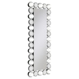 Wall Mirror - Aghes Rectangular Wall Mirror with LED Lighting Mirror