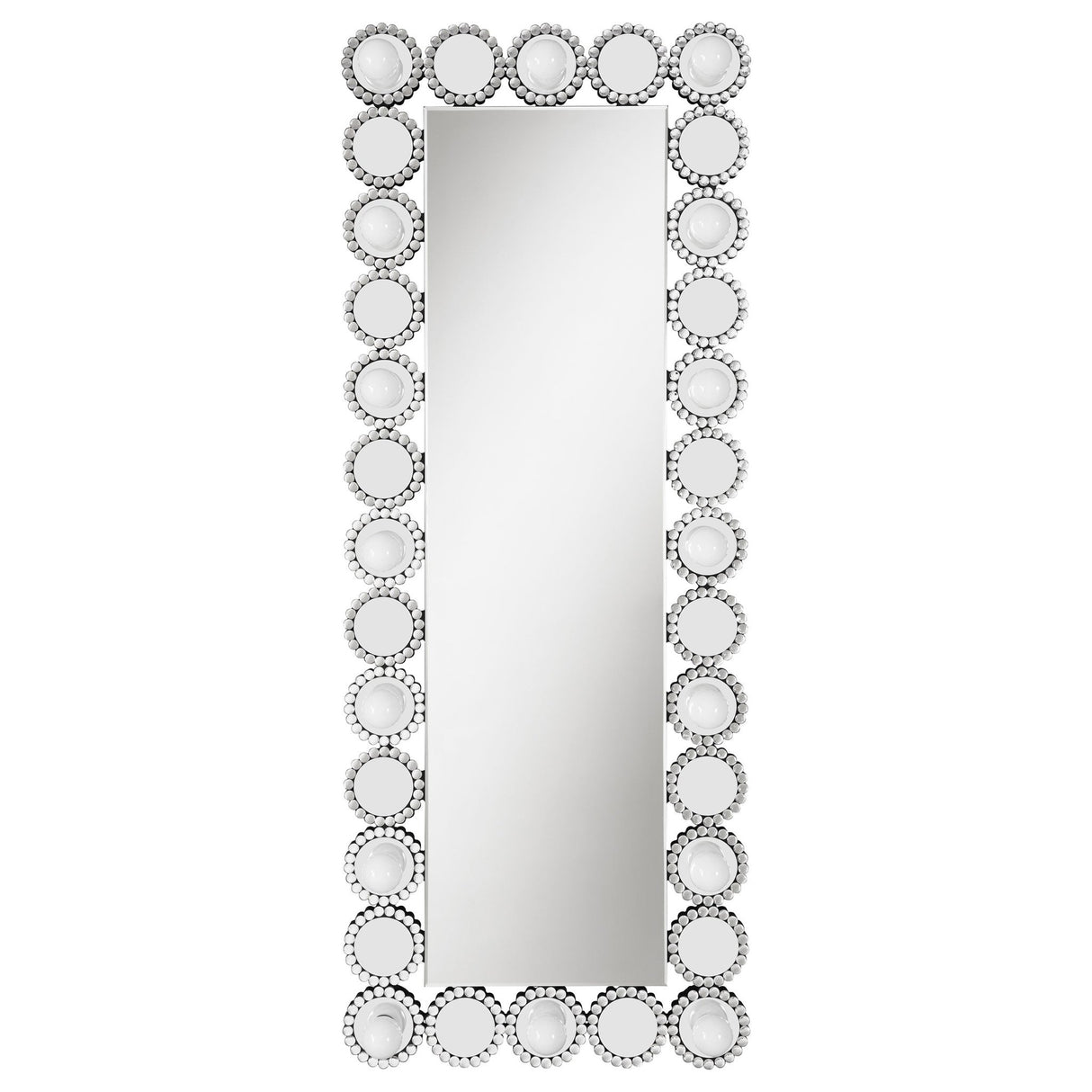 Aghes Rectangular Wall Mirror with LED Lighting Mirror | Coaster - 961623 - Home Elegance USA - 4