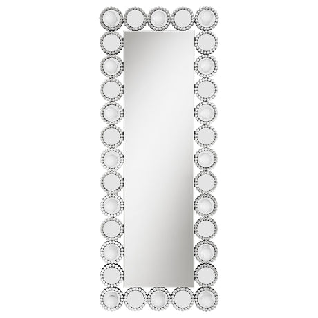 Aghes Rectangular Wall Mirror with LED Lighting Mirror | Coaster - 961623 - Home Elegance USA - 4