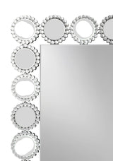 Table Mirror - Aghes Rectangular Table Mirror with LED Lighting Mirror