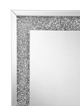 Wall Mirror - Valerie Crystal Inlay Rectangle Wall Mirror