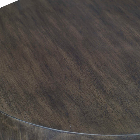 Lark Minimalist Wooden End Table - Dark Gray by Uttermost - View 3