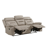 Laconia 9629LTE-3 Double Reclining Sofa | Homelegance - Home Elegance USA