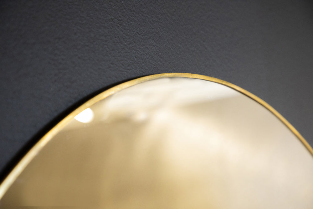 Wall Mirror - Hermione Round Wall Mirror Gold