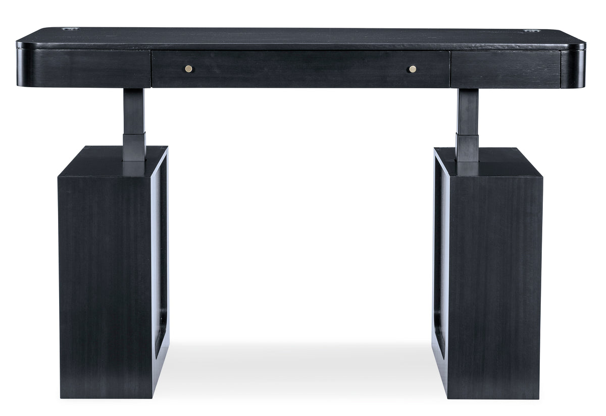 Adjustable-Height Desk - Black by Hooker Furniture - View 14