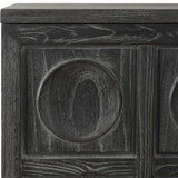 Shelby 2 Door Ebony Stained Cabinet - Black by Uttermost - View 8