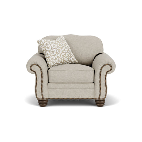 Bexley Fabric Chair, Nailhead Trim | Flexsteel
