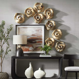 Corkscrew Wood Wall Decor (Set of 9) - Light Brown by Uttermost - View 2