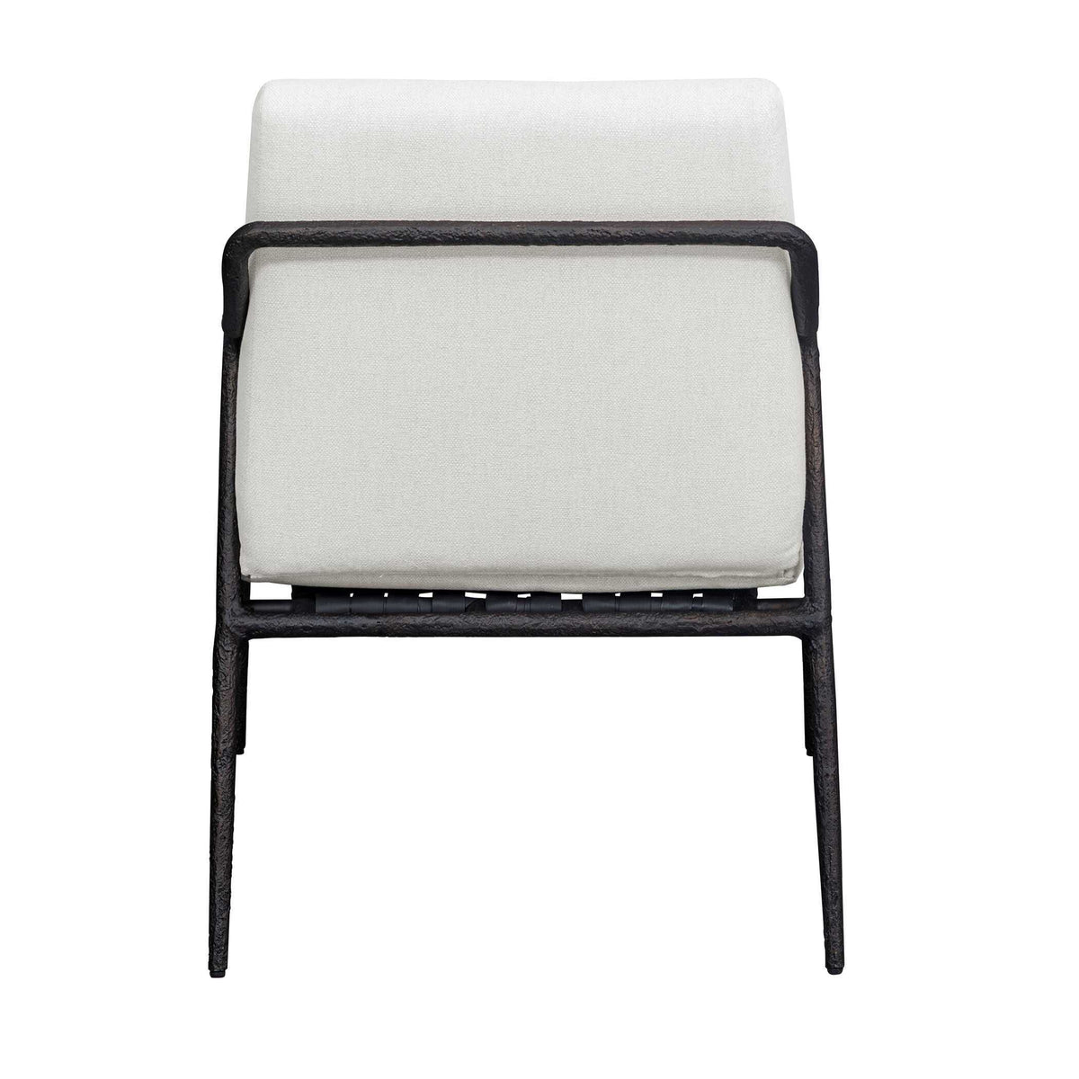 Thayer Outdoor Upholstered Lounge Chair - White by Uttermost - View 7