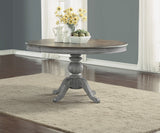 Plymouth Round Pedestal Dining Table - Gray | Flexsteel
