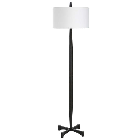 Counteract Rust Metal Floor Lamp - Black by Uttermost - View 4
